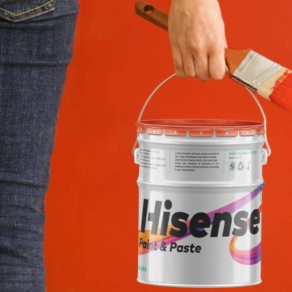 Pigment paste water-based Hisense brand made in Iran by Aref Chemical Co.