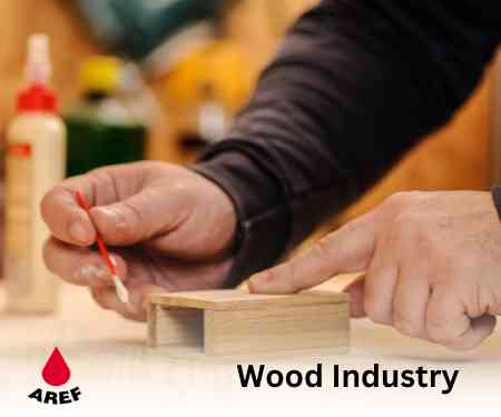 using PVA glue in wood industries