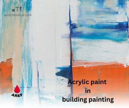acrylic paint applications in building painting