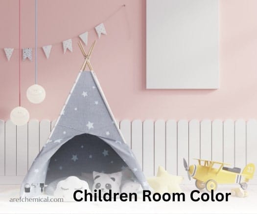 Child room color. The best color for children room