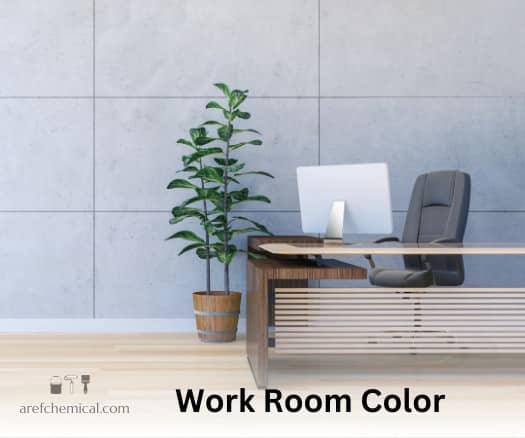 Workroom color. The best color for workroom