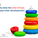 Why does the color of toys impact their development?